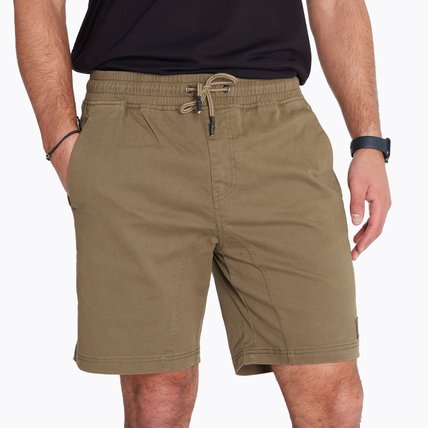 Short Hombre Cotton Cord Oliva Merrell