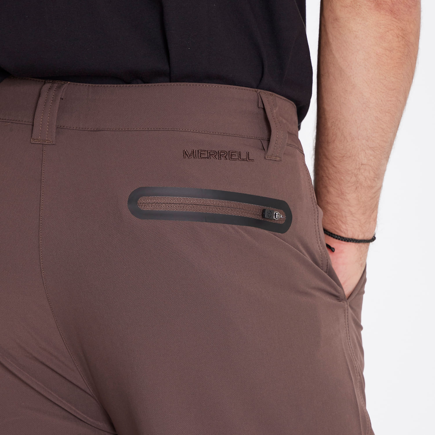 Short Hombre Walkshort Gris Oscuro Merrell