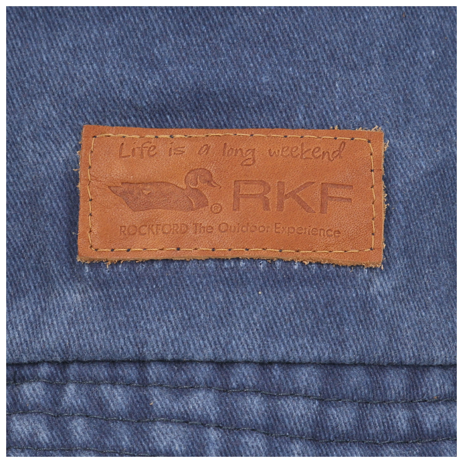 Gorro Algodón Unisex Bkt Patch Life Denim Rockford