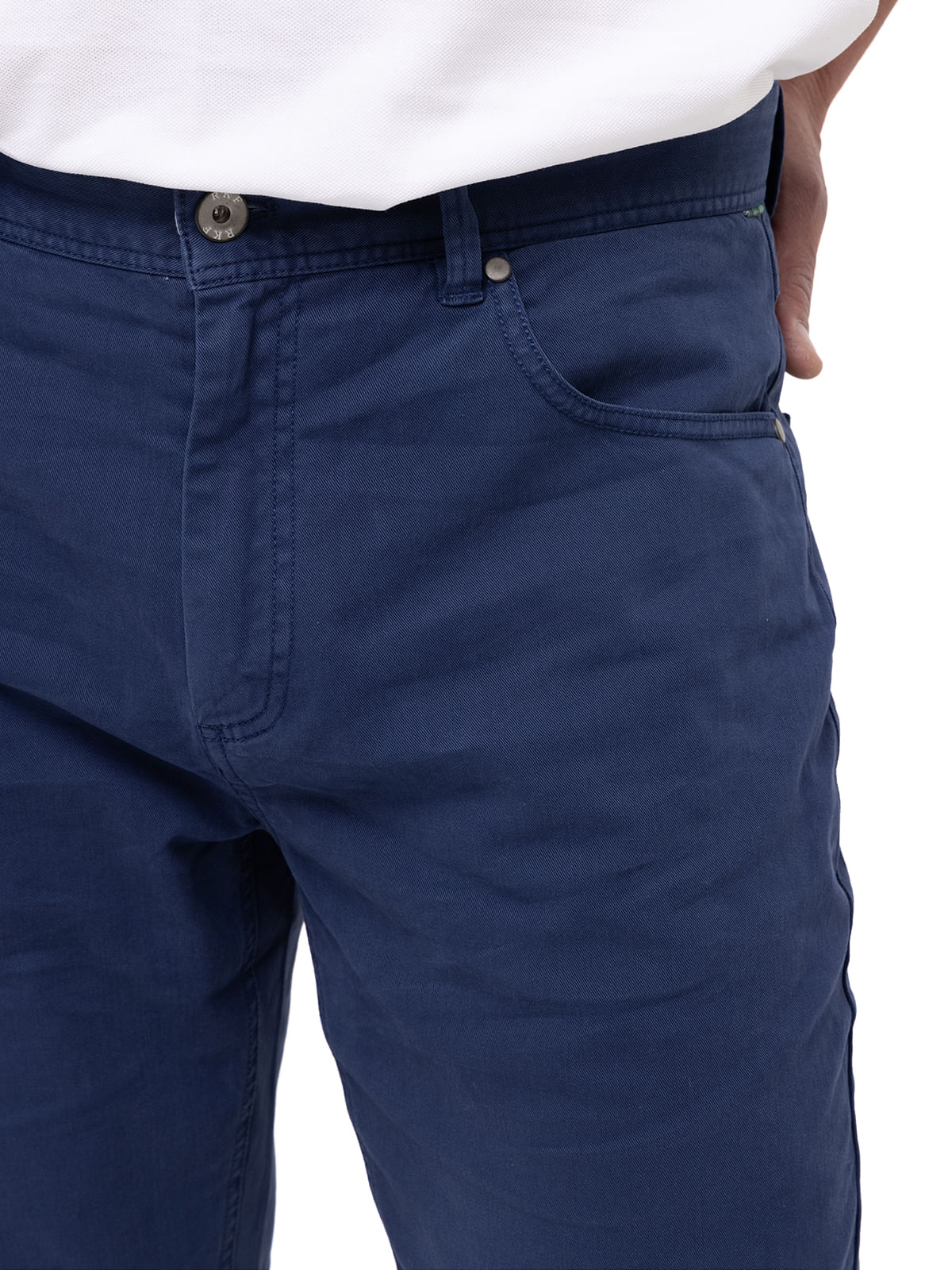 Pantalón Natural Flex Hombre Five Azul Rockford