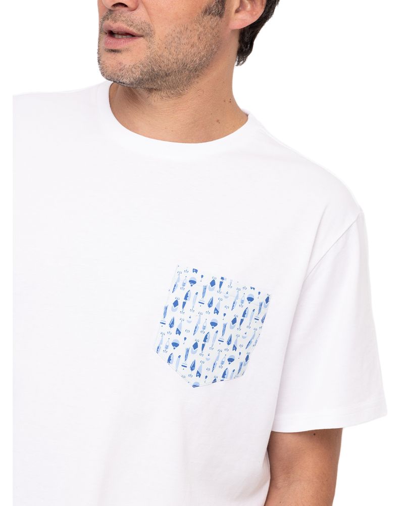 Polera-Algodon-Organico-Hombre-Pocket-Azul-Claro-Rockford