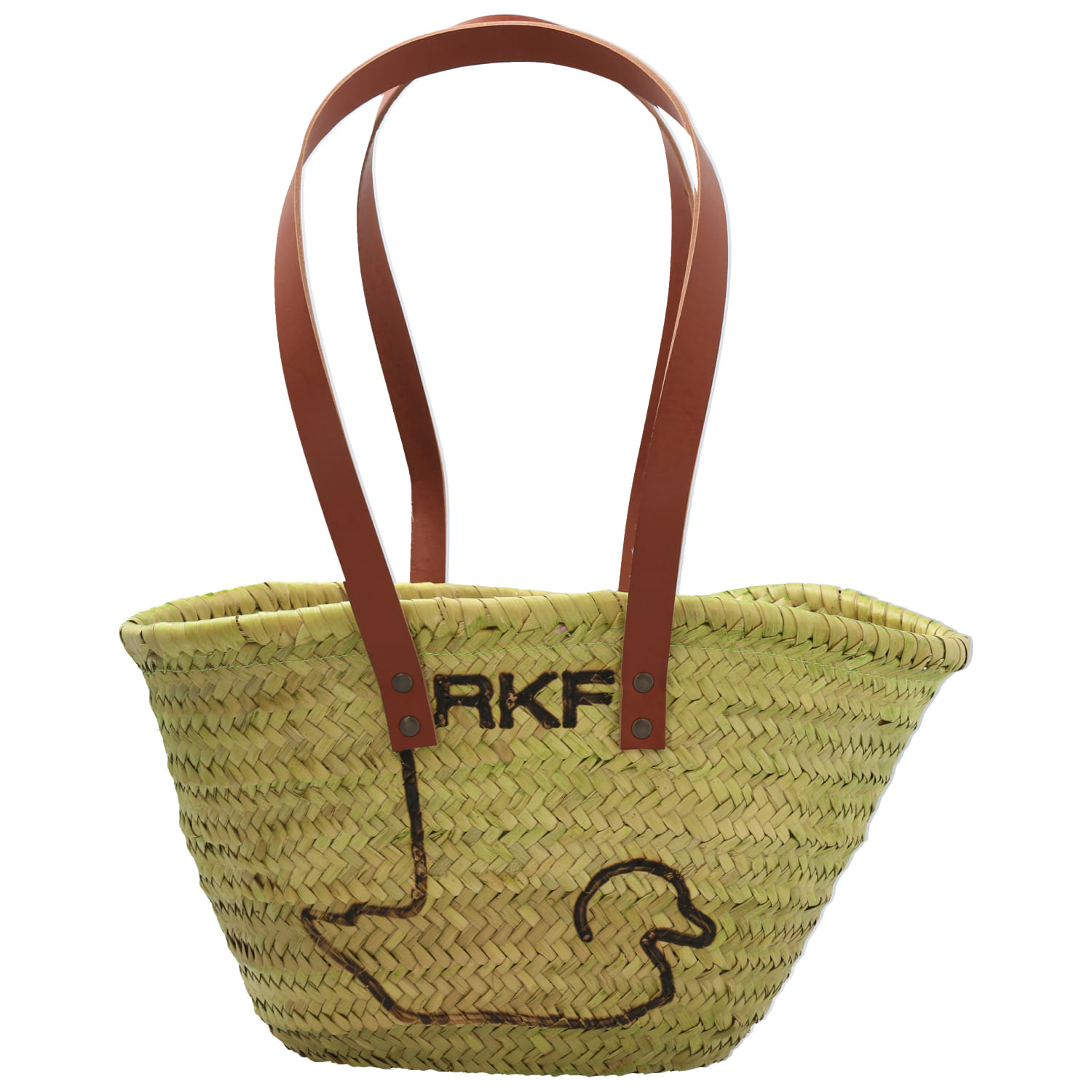 Cartera Rafia Mujer Rkf Valencia Verde Rockford