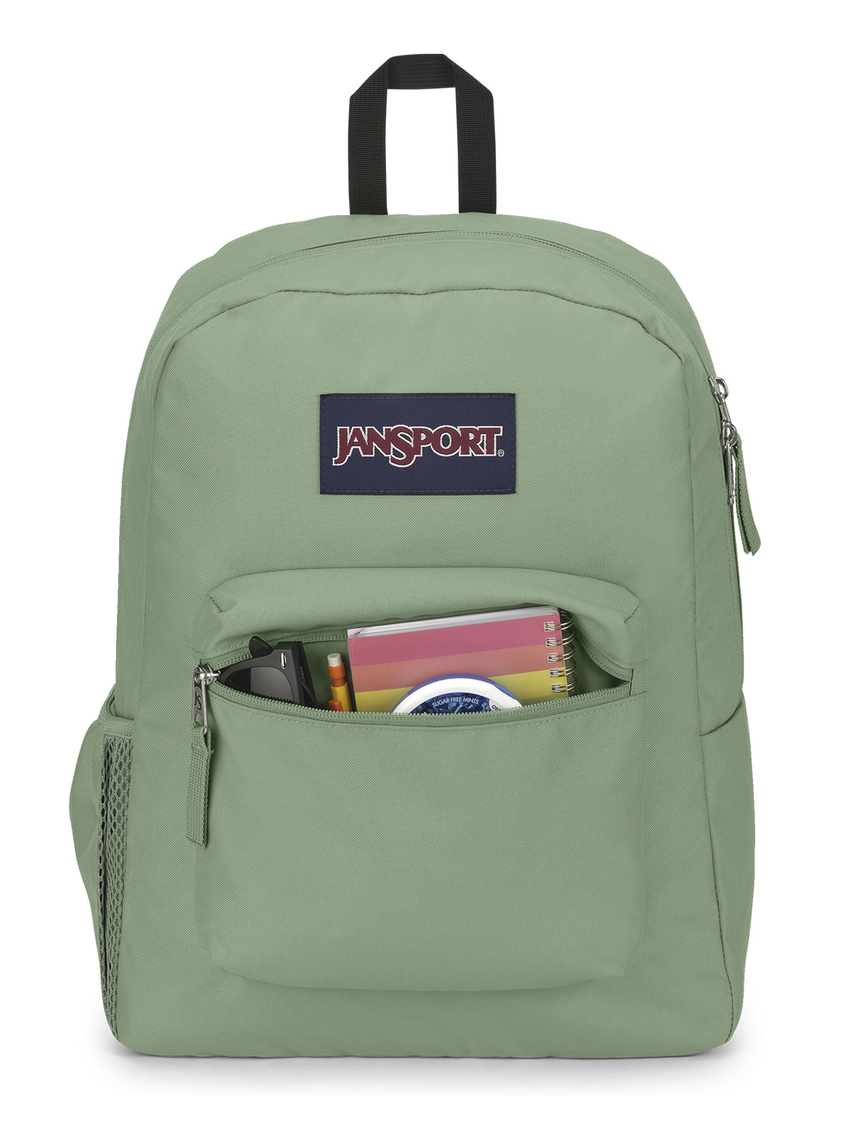 MOCHILA JANSPORT CROSS TOWN VERDE