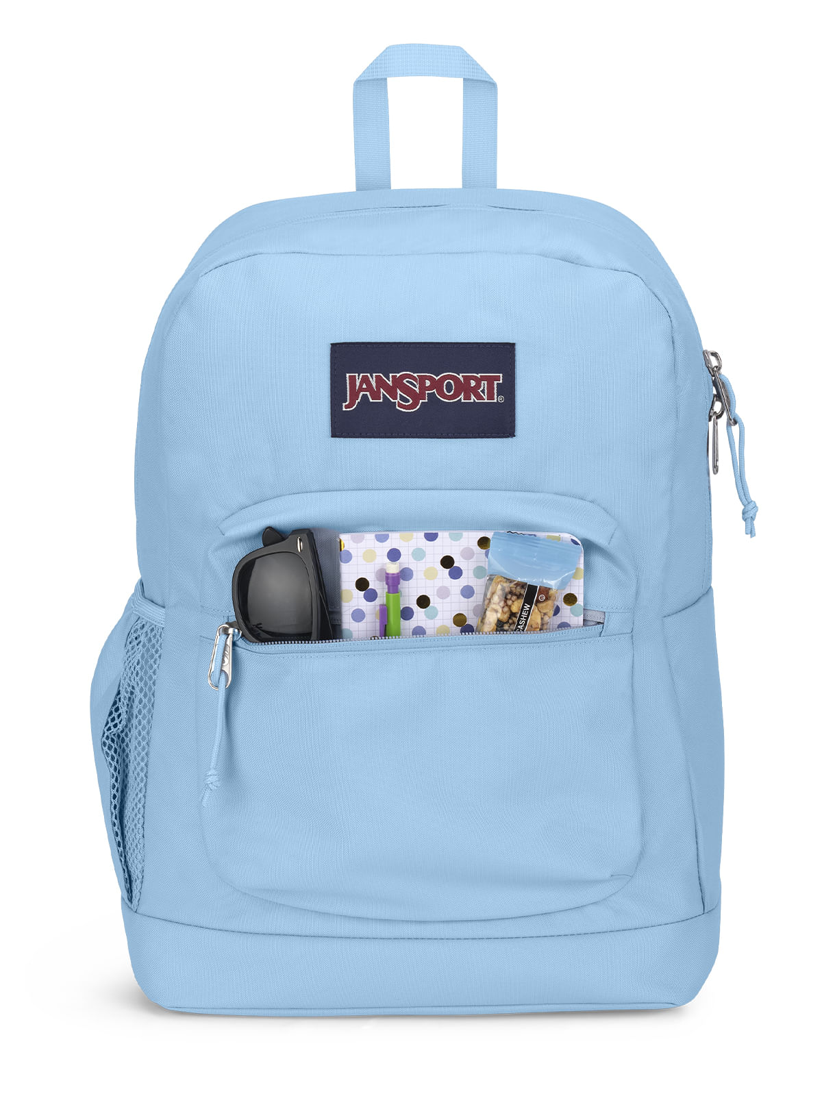 MOCHILA JANSPORT CROSS TOWN PLUS CELESTE