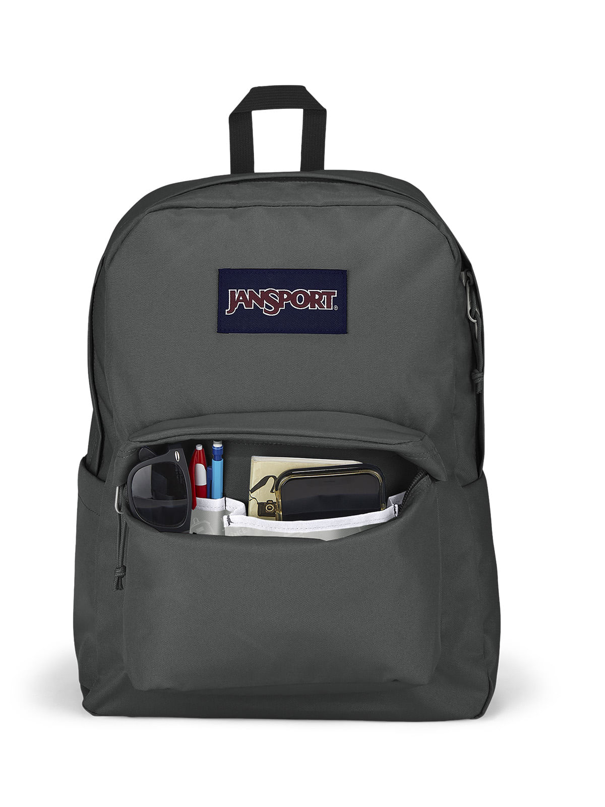 MOCHILA JANSPORT SUPERBREAK GRIS