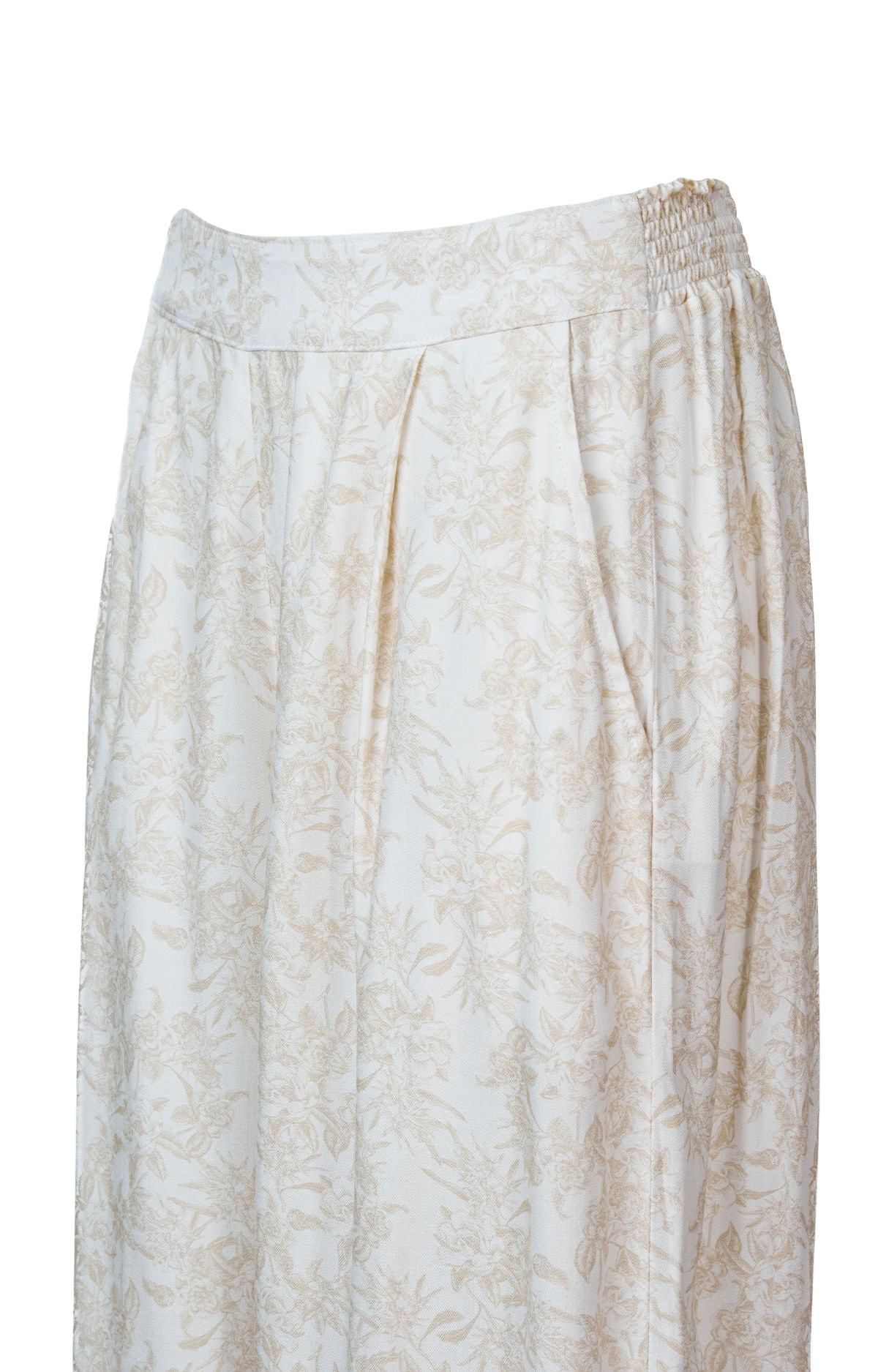 Pantalón Fibras Naturales Mujer Tolú Beige Rockford