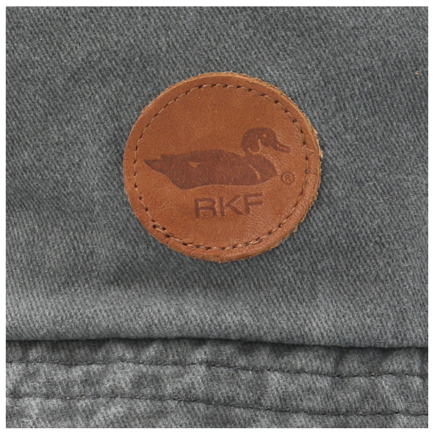 Gorro Algodón Unisex Bkt Patch Round Duck Gris Rockford