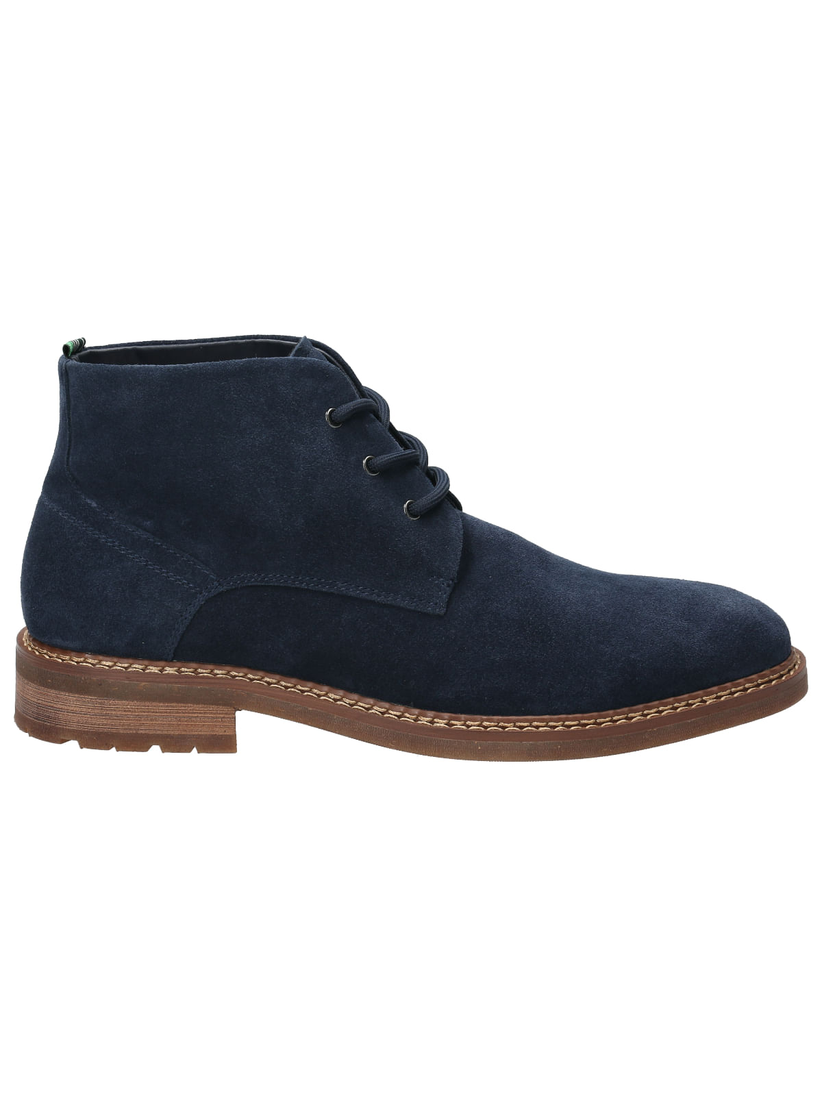 Botas Azul Calzado De Gamuza Hombre Botín Cuero Hombre Abete Azul