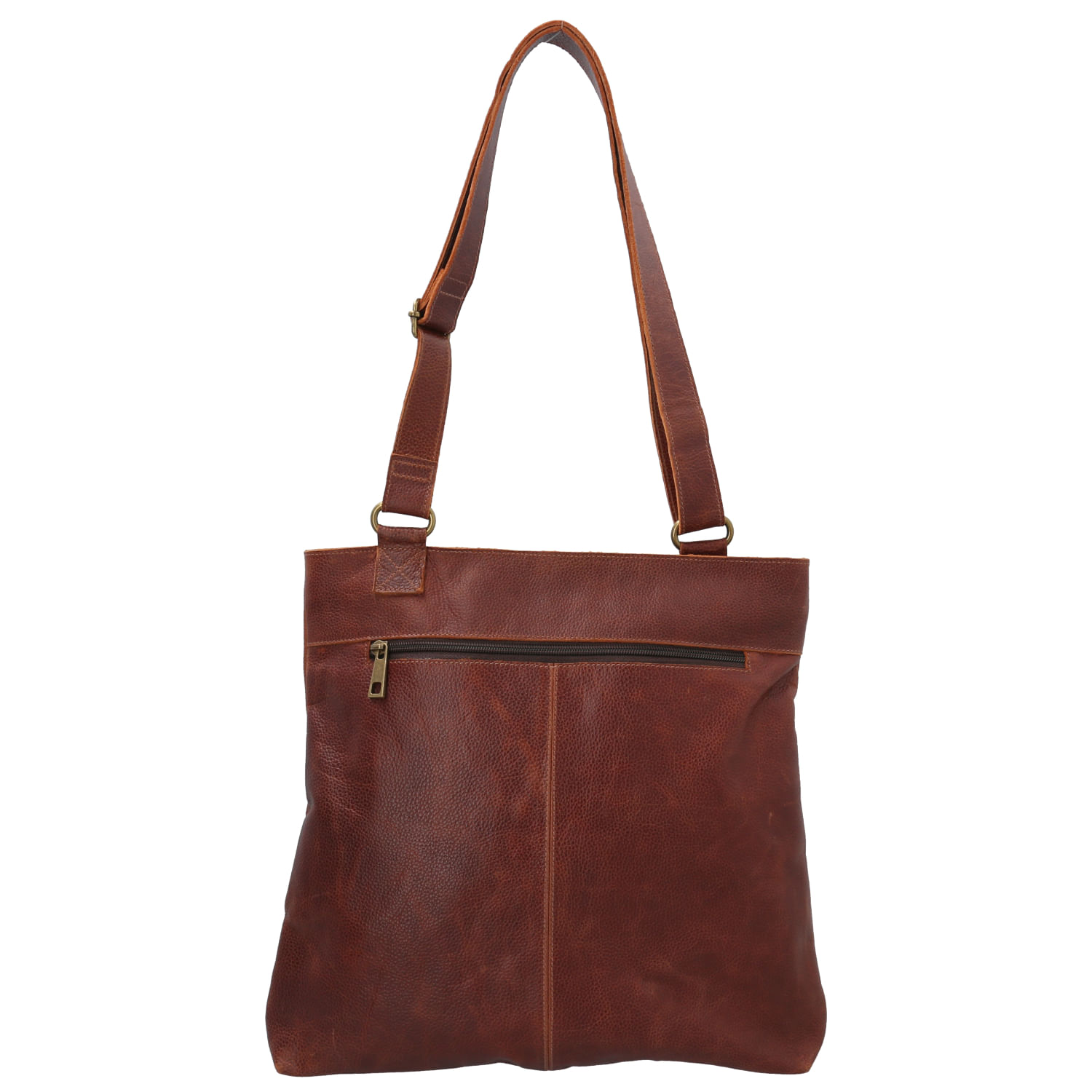 Cartera Cuero Mujer Amber Bag Café Rockford