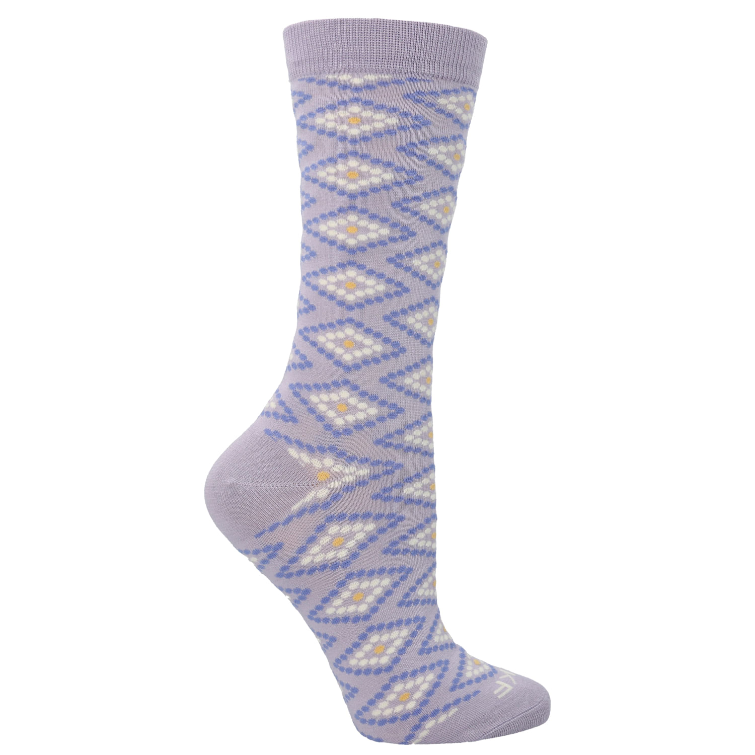 Calcetín Bambú Mujer Rombi Morado Rockford