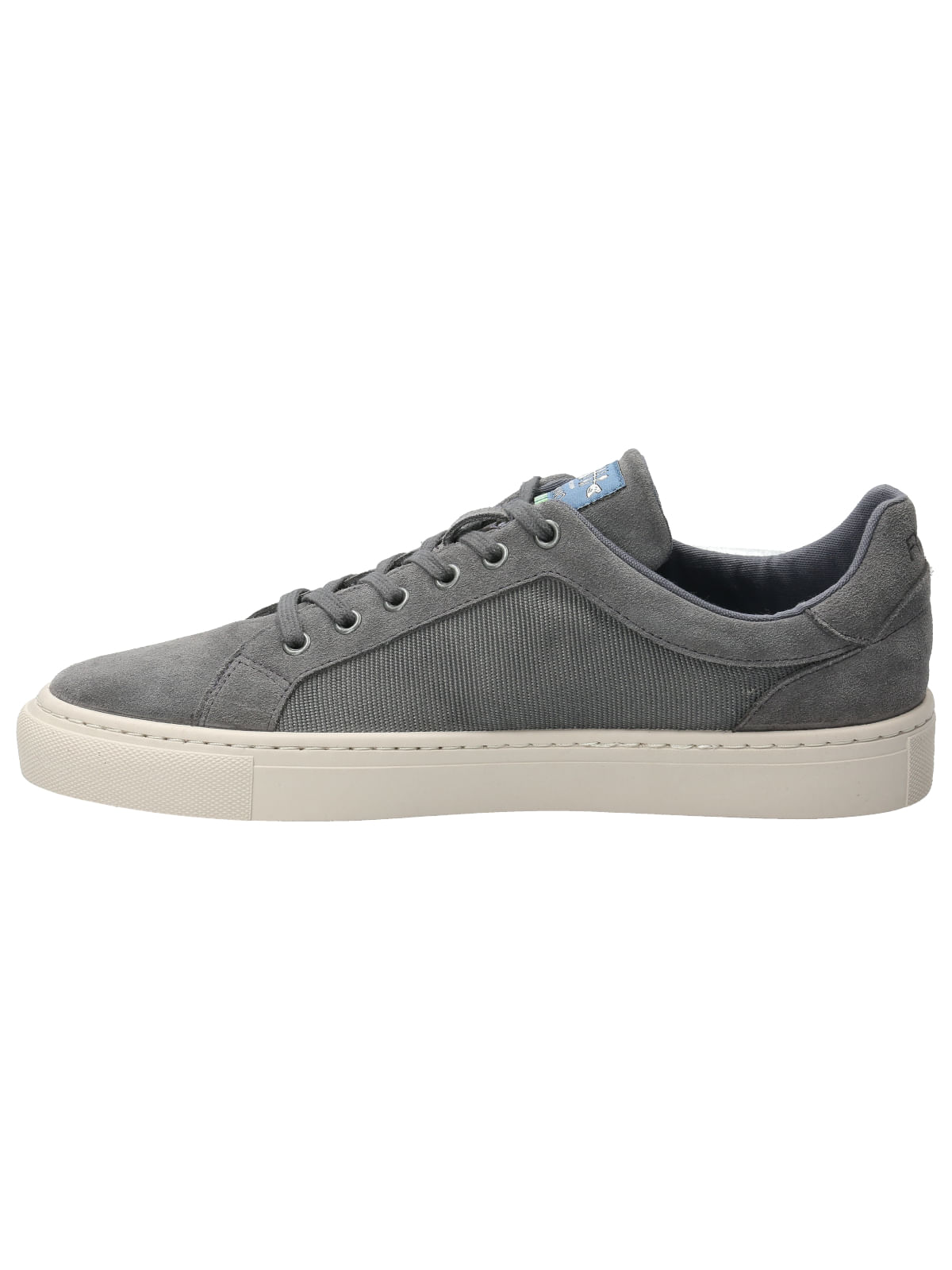 Zapatilla Cuero Hombre Tifon Gris Rockford