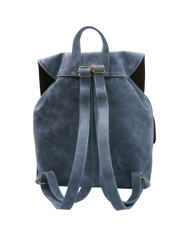 Mochila-Cuero-Mujer-RKF-BackPack-Azul-Rockford