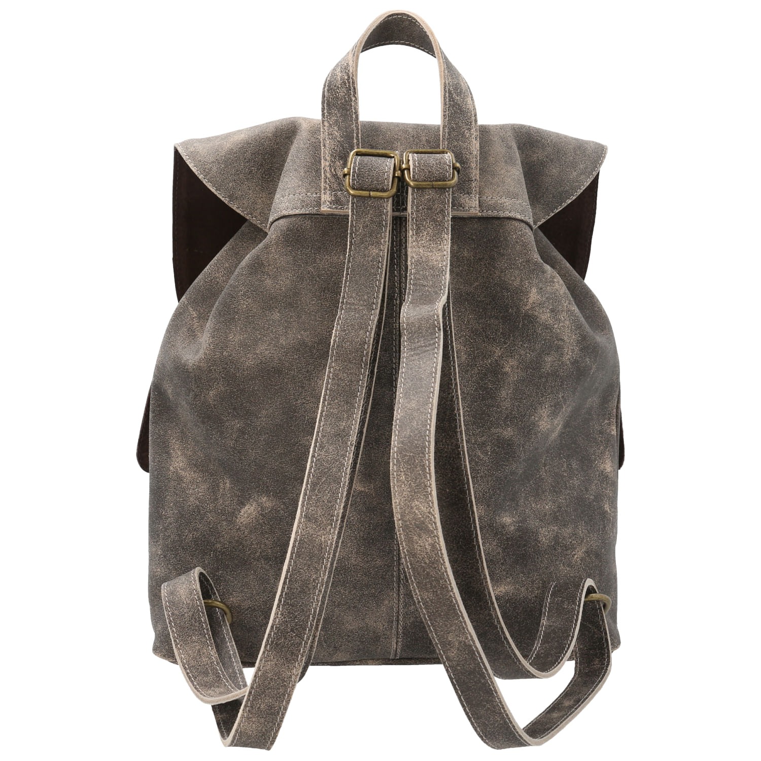 Mochila Cuero Mujer RKF BackPack Café Rockford