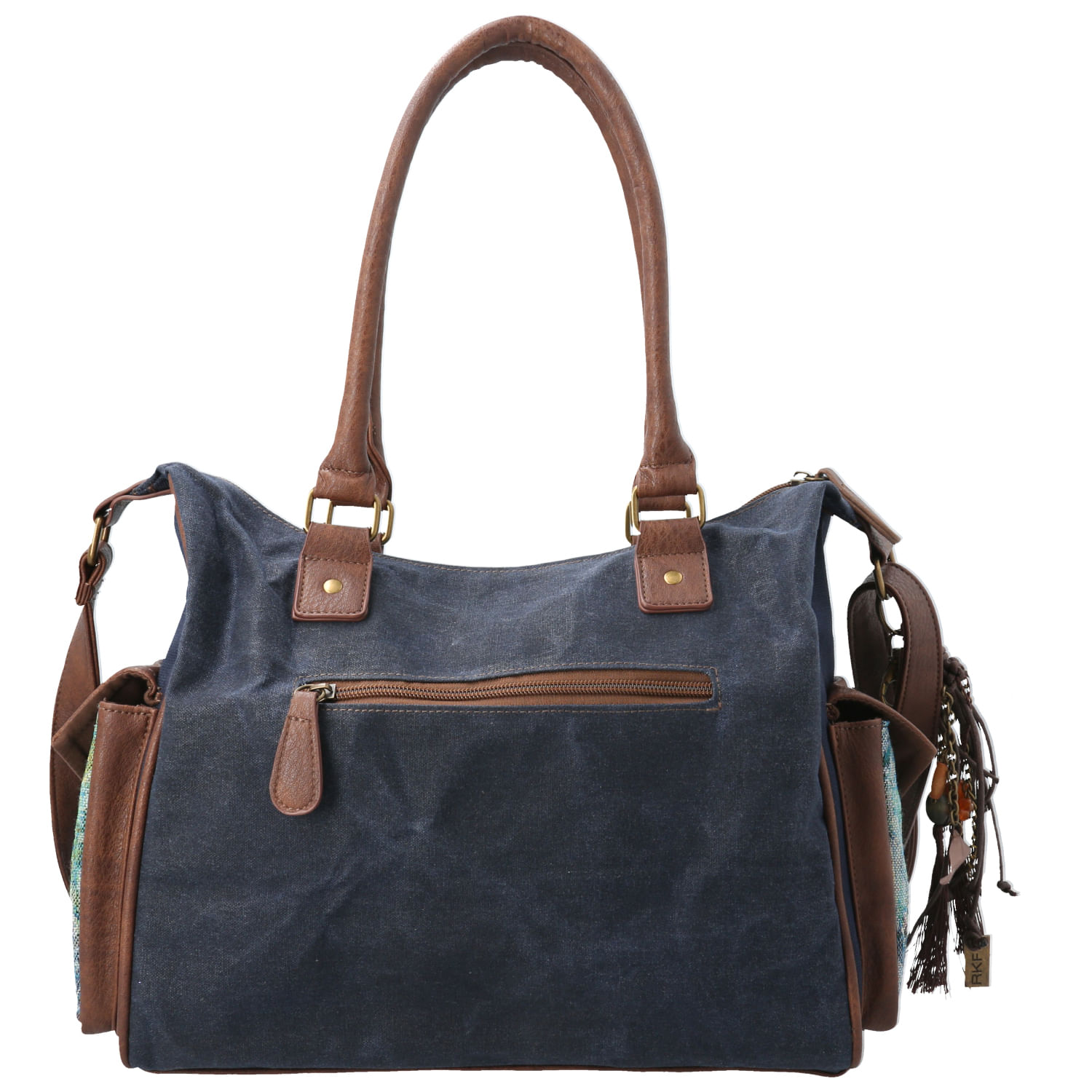 Cartera Textil Mujer Rossi I Hobo Azul Rockford