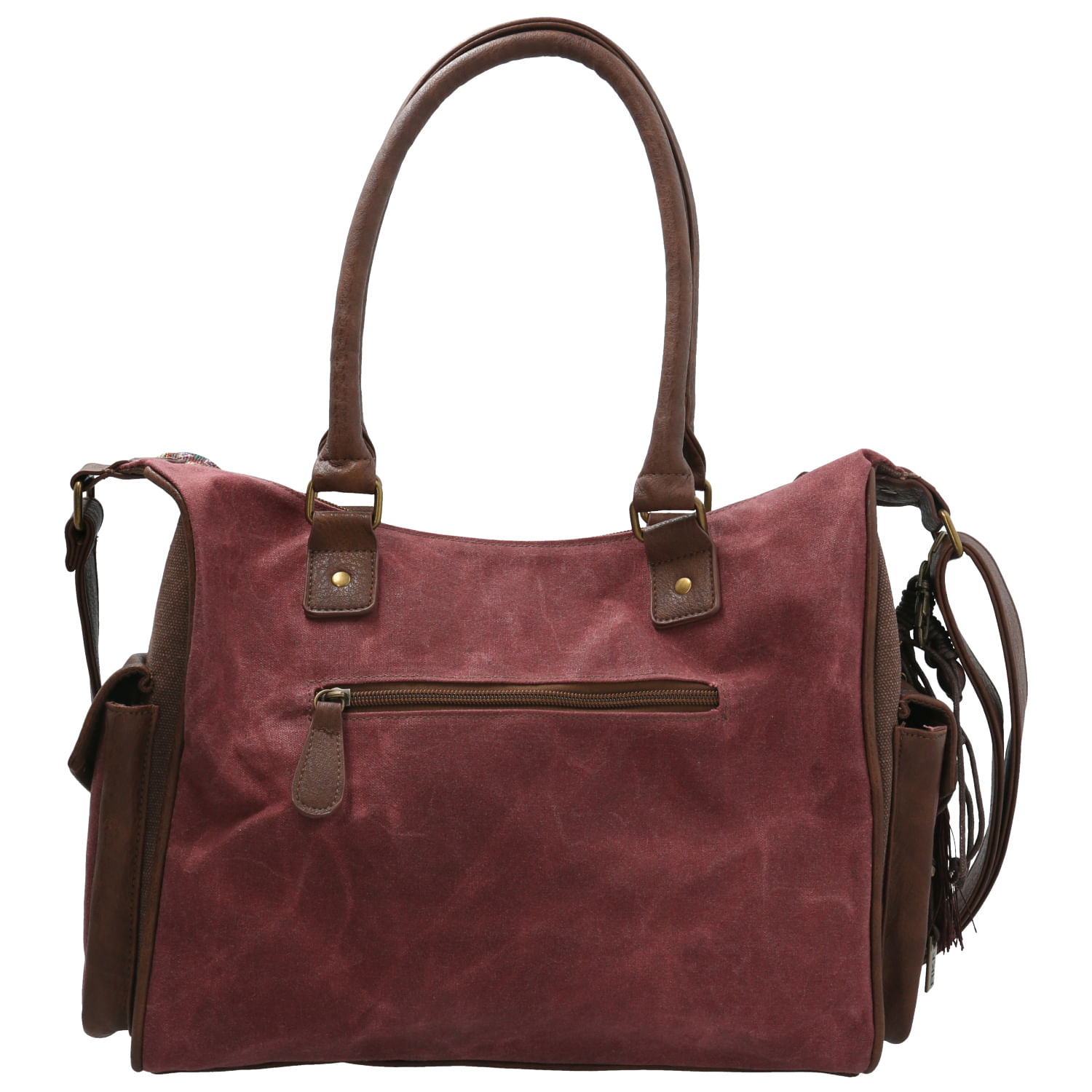 Cartera Textil Mujer Rossi I Hobo Café Rockford