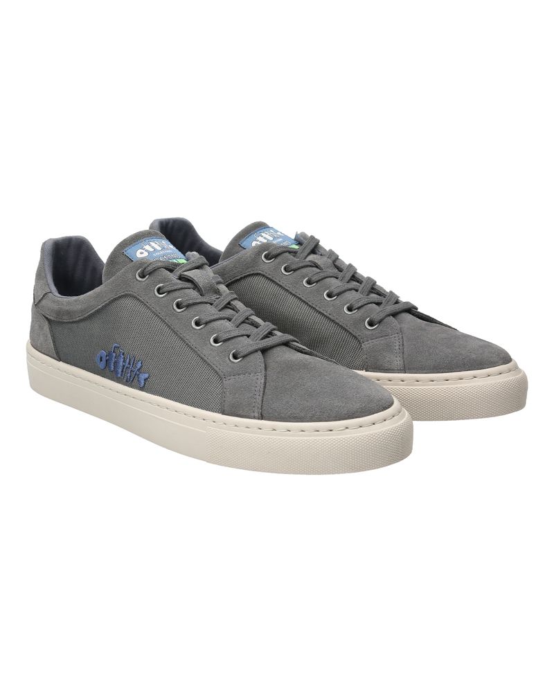 Zapatilla Cuero Hombre Tifon Gris Rockford