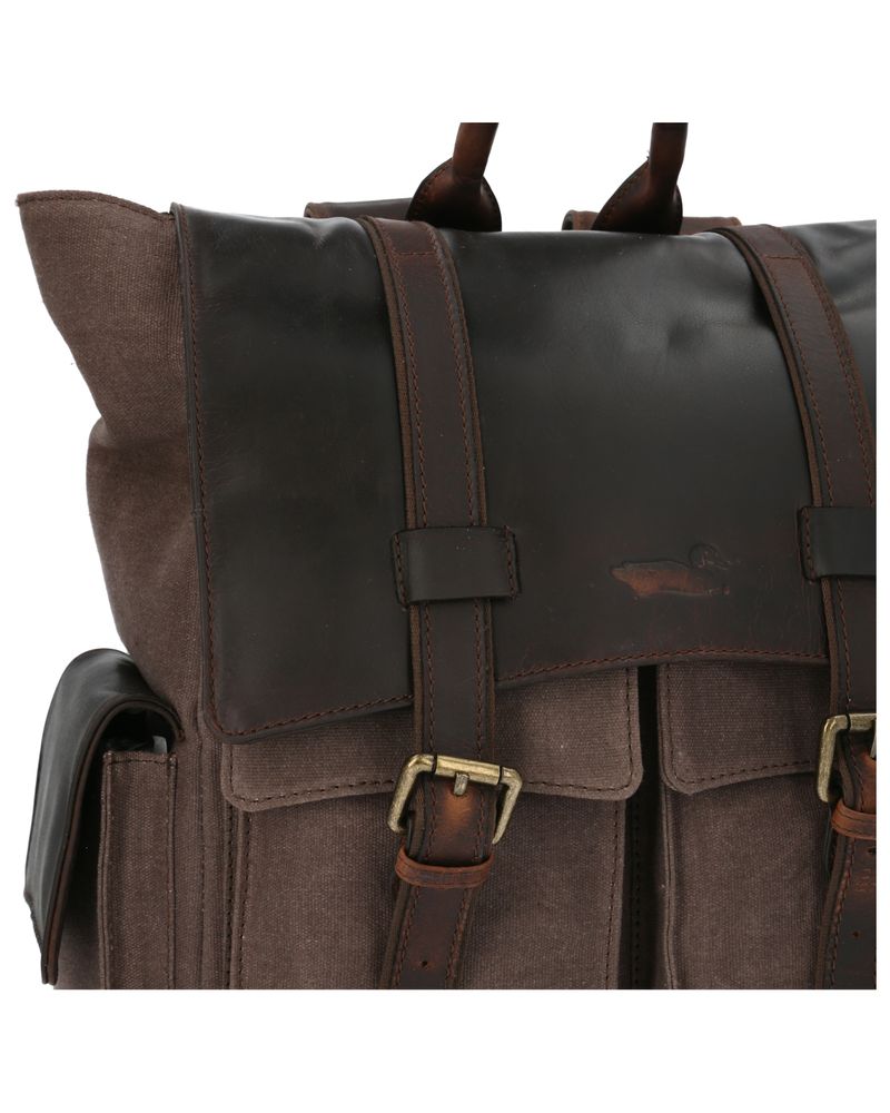 Mochila-Canvas-Cuero-Unisex-WX-Yosemite-II-Back-Cafe-Rockford