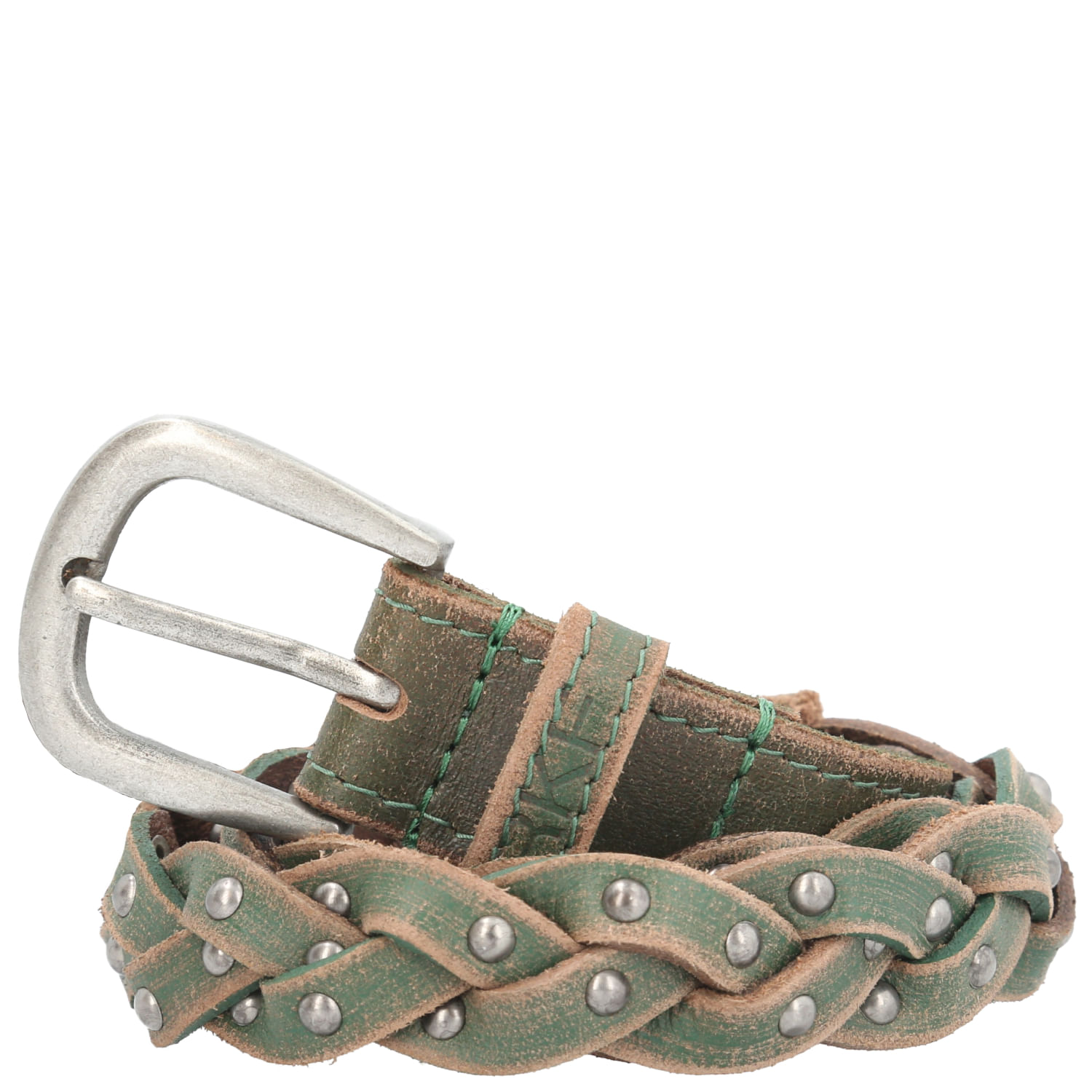 Cinturón Cuero Mujer Rf Ringlet Verde Rockford-Rockford Chile