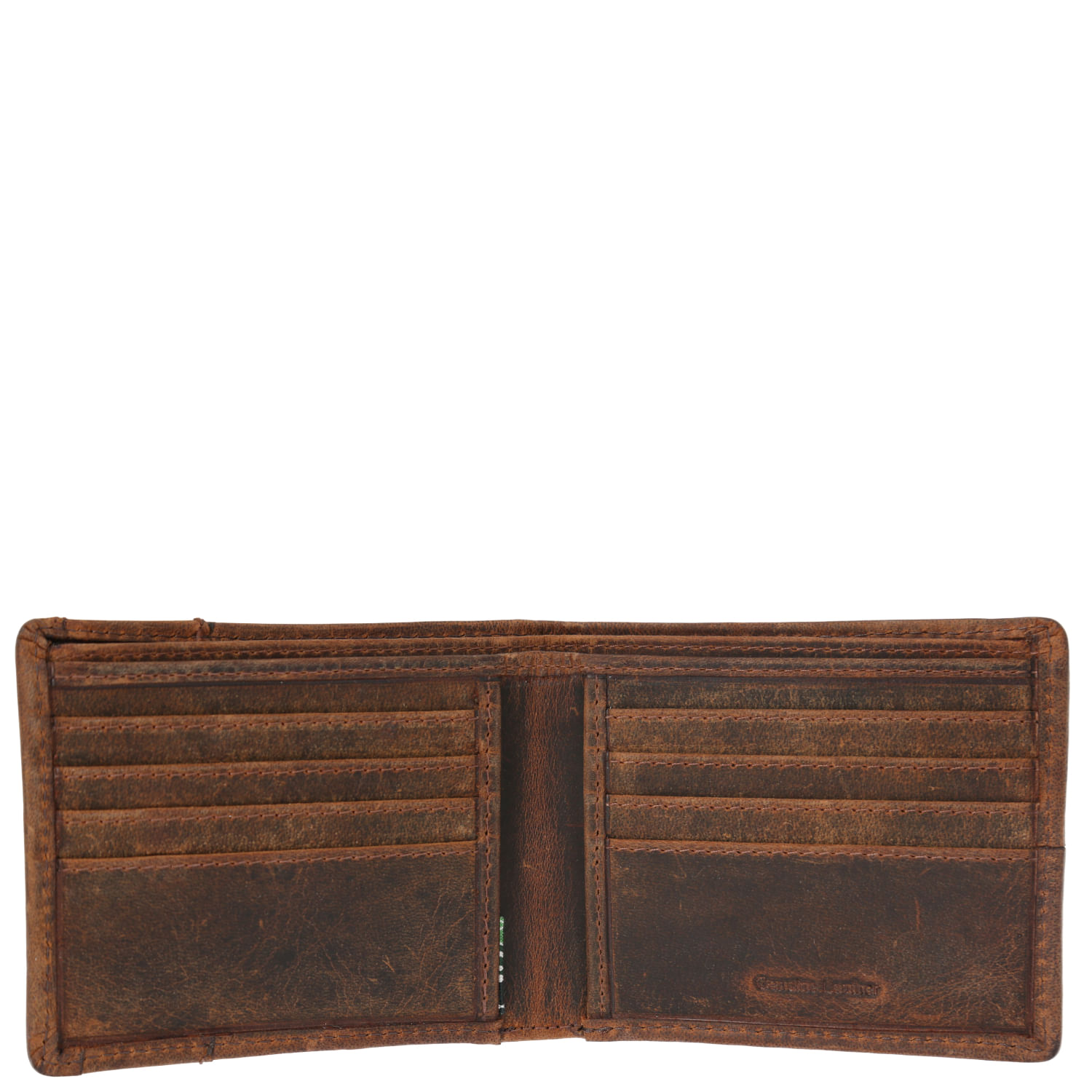 Billetera Canvas/Cuero Hombre WX Jasper Ventana Verde Rockford