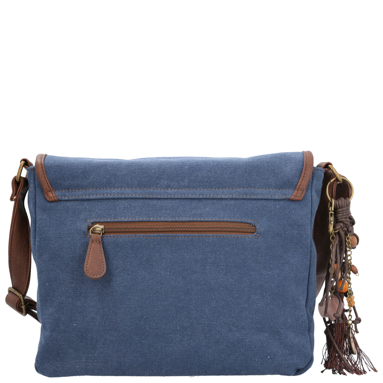 Cartera Textil Mujer Butterfly Cross Azul Rockford