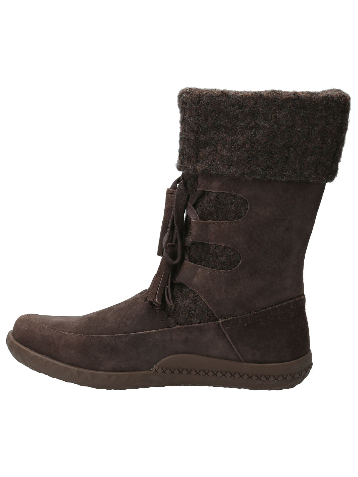 Bota Cuero Mujer New Tahoe Café Rockford