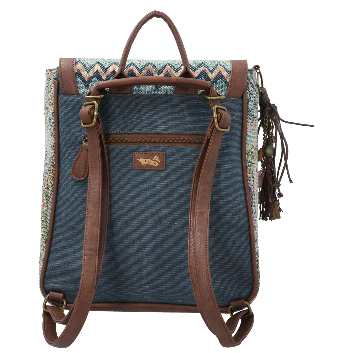 Mochila Textil Mujer Alesia BackBag Azul Rockford