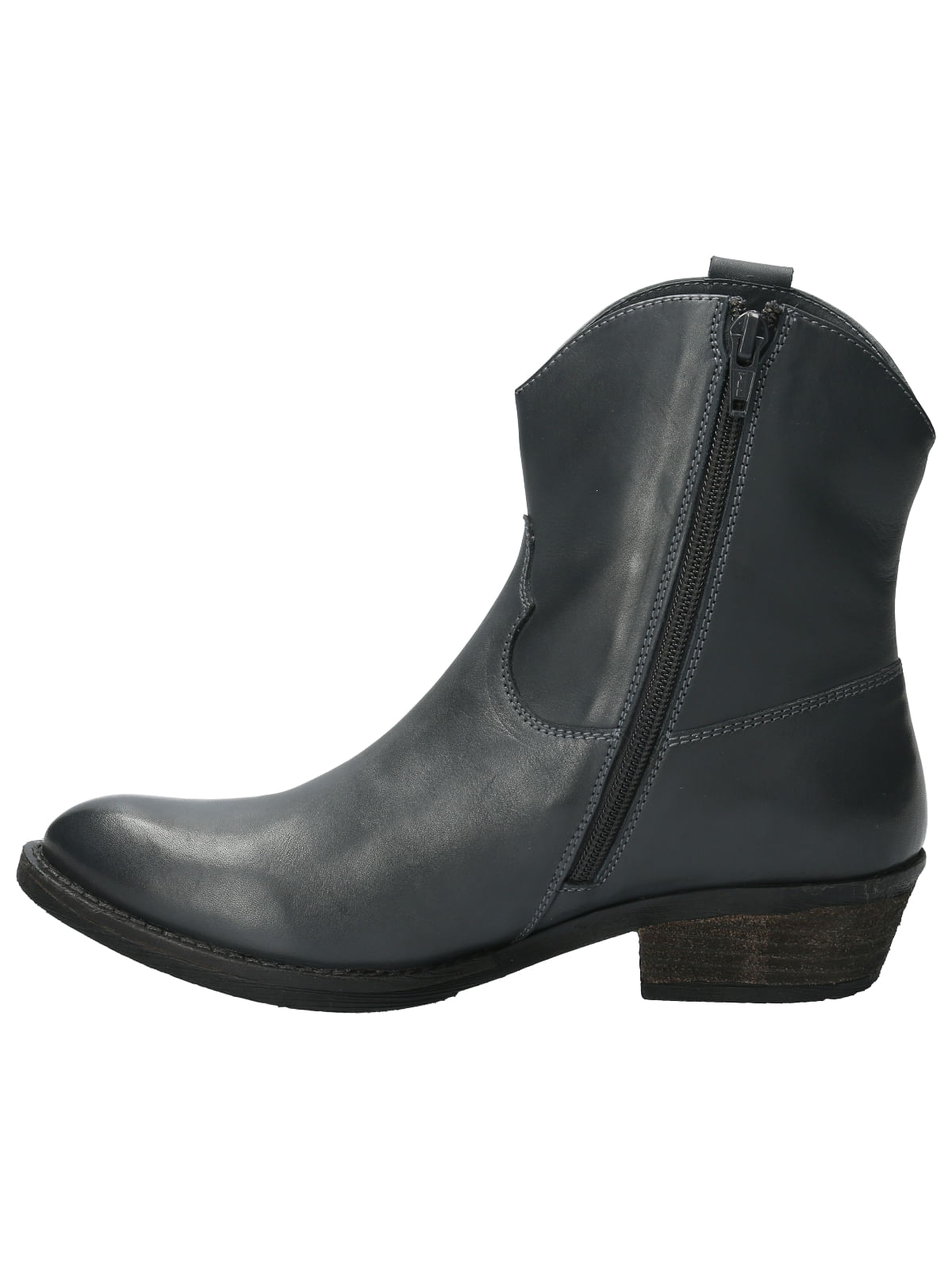 Botín Cuero Mujer Mayer Gris Rockford