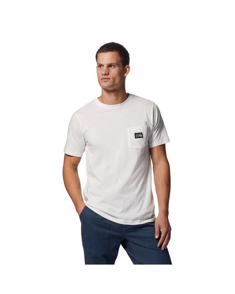 Polera-Manga-Corta-Sportswear-Hombre-Pocket-Tee-Gris