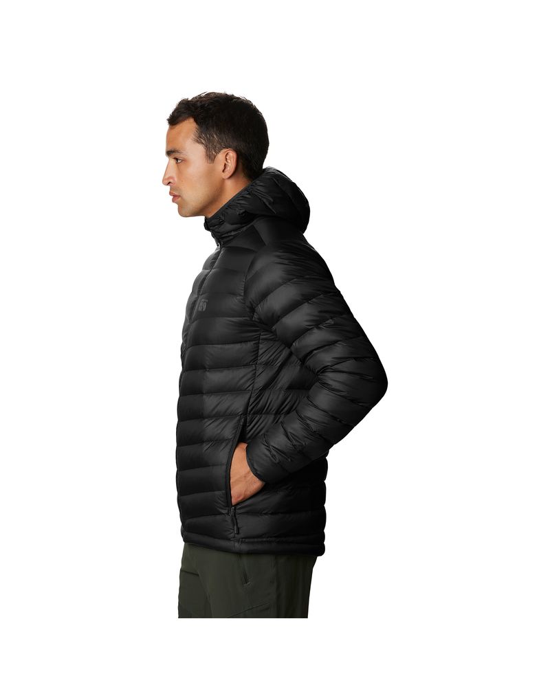 Parka-Outerwear-Hombre-Glen-Alpine-Hooded-Negro