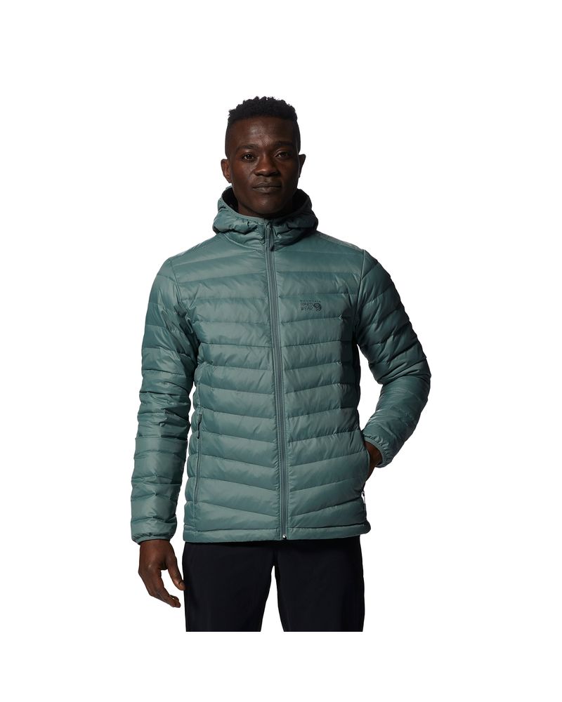Parka-Outerwear-Hombre-Glen-Alpine-Hooded-Gris