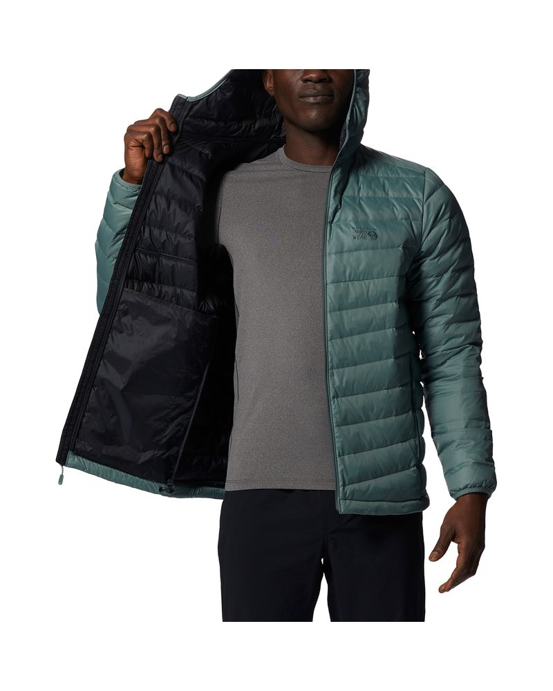 Parka-Outerwear-Hombre-Glen-Alpine-Hooded-Gris