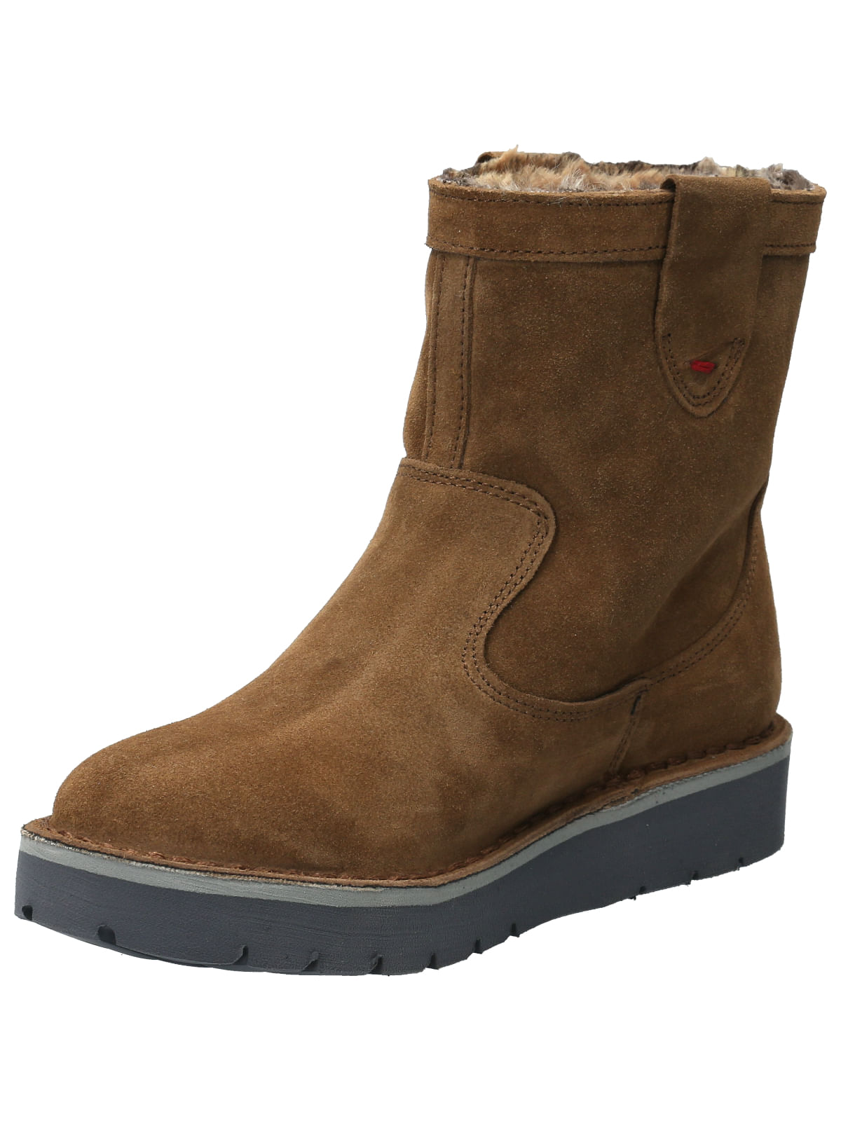 Bota Cuero Mujer Corso Café Rockford