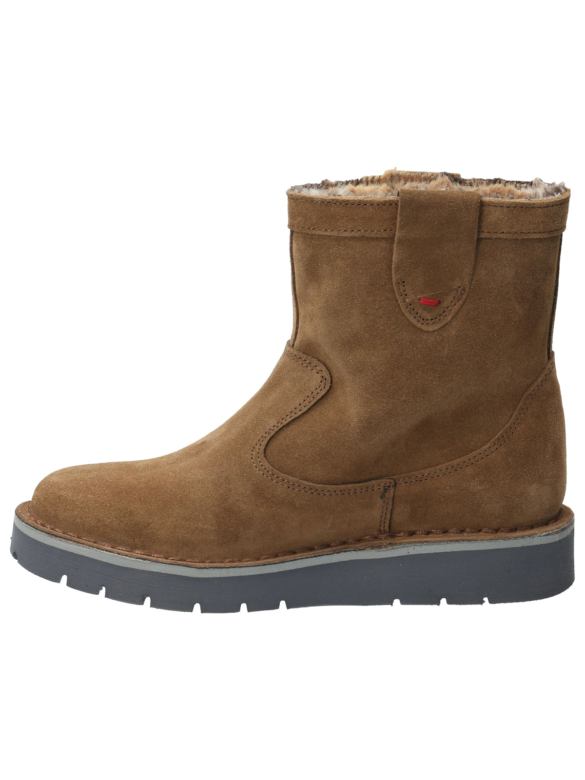 Bota Cuero Mujer Corso Café Rockford
