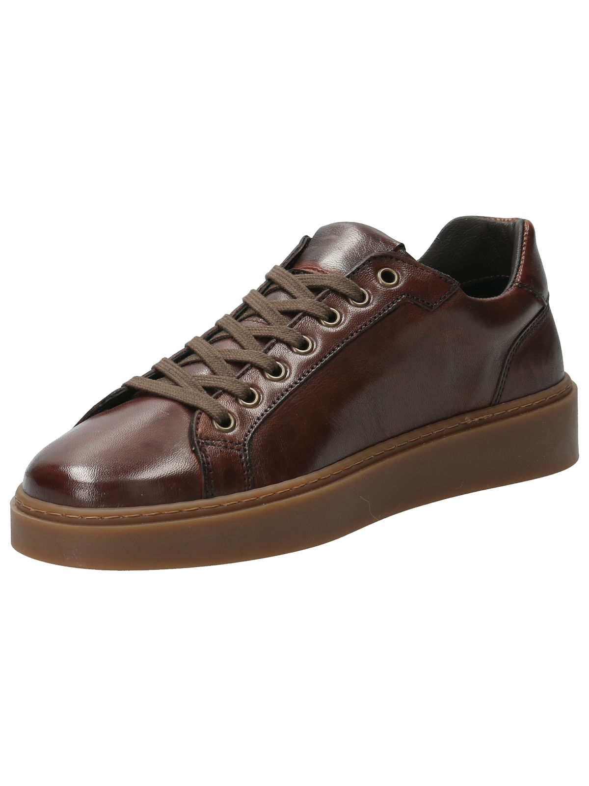 Zapatilla Cuero Hombre Forte Café Rockford