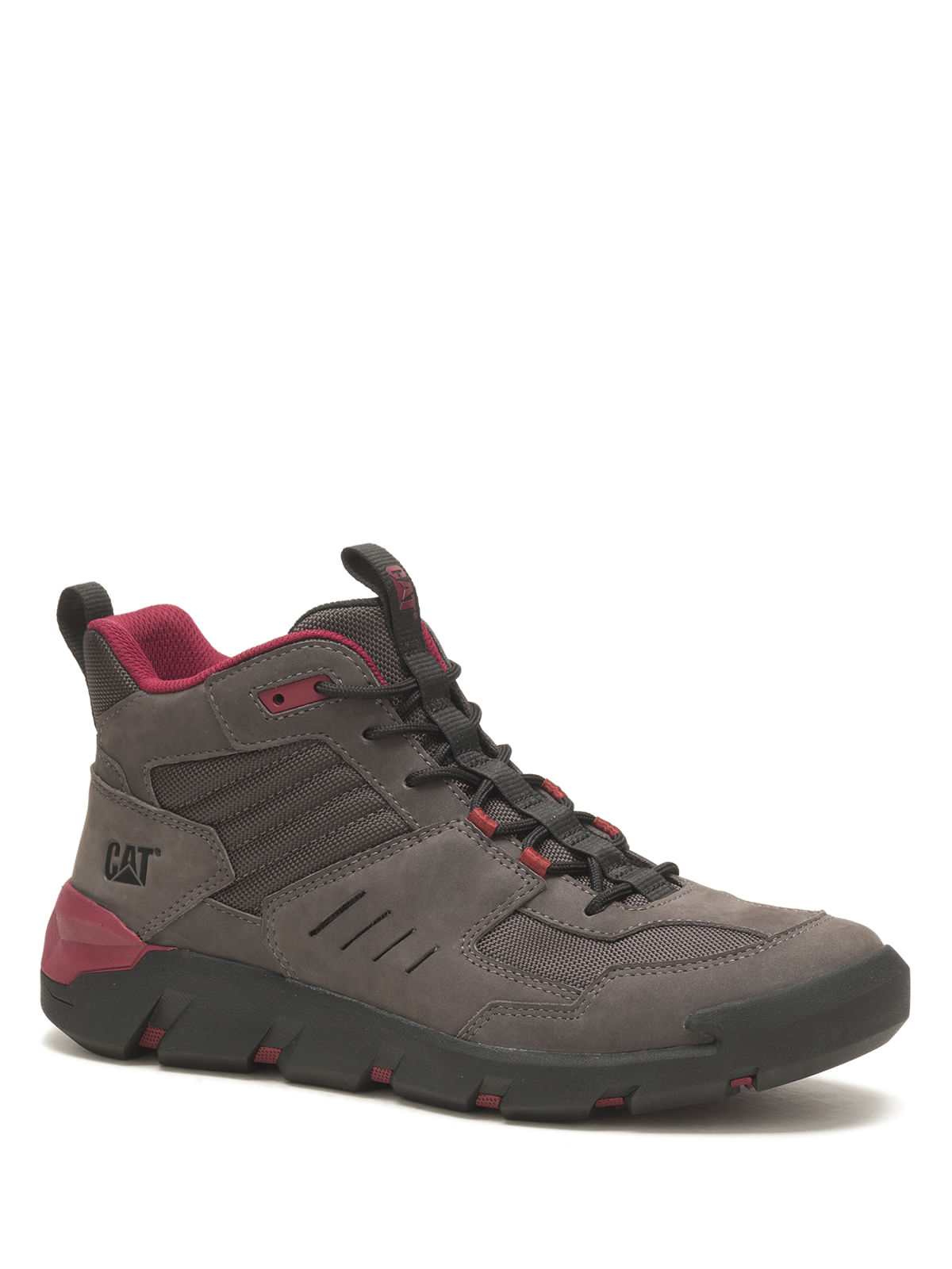 Zapatilla Con Caña Casual Hombre Crail Sport Mid Gris Cat