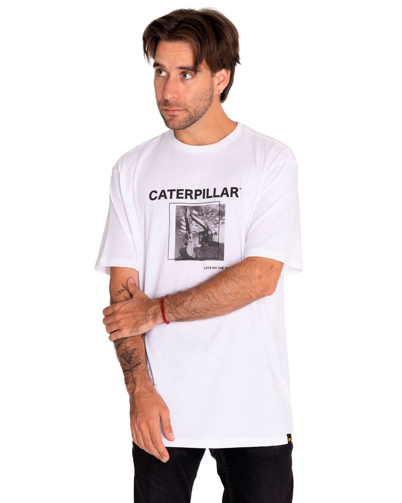 Polera-Manga-Corta-Casual-Hombre-Workwear-Graphic-Tee-1-Blanco-Cat