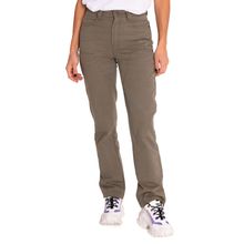 Pantalon Casual Mujer Double Front Utility Bottom Verde Cat