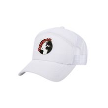 Jockey Casual Hombre Caterpillar Street Vibes 7-Panel Mesh Back Hat Blanco Cat