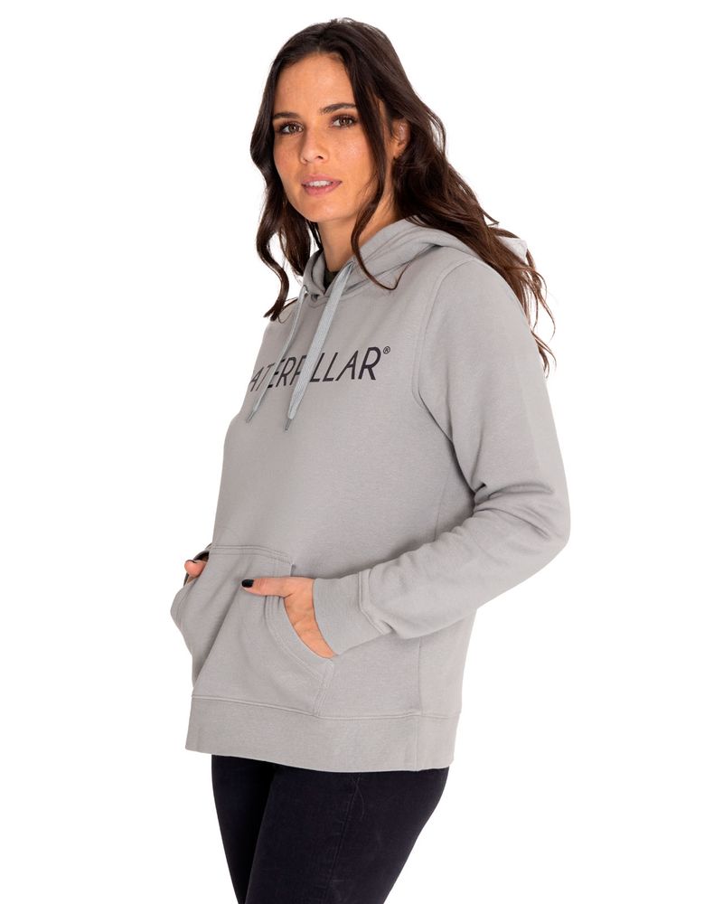 Poleron-Casual-Mujer-Fleece-Caterpillar-Pullover-Hoodie-Gris-Cat