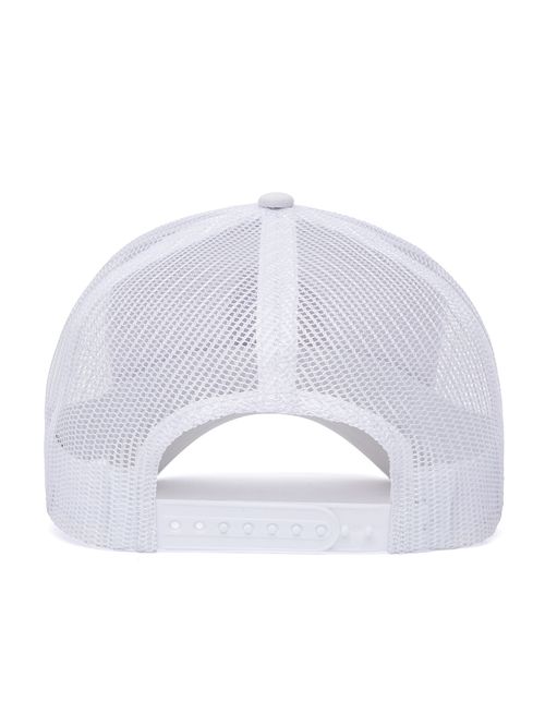 Jockey Casual Hombre Caterpillar Street Vibes 7-Panel Mesh Back Hat Blanco Cat