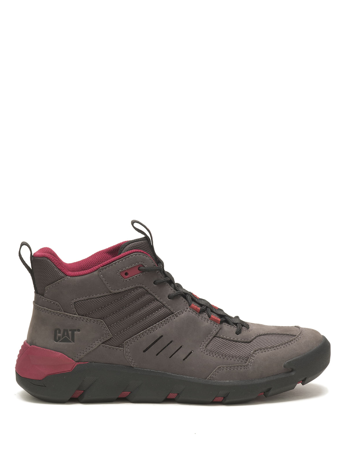 Zapatilla Con Caña Casual Hombre Crail Sport Mid Gris Cat