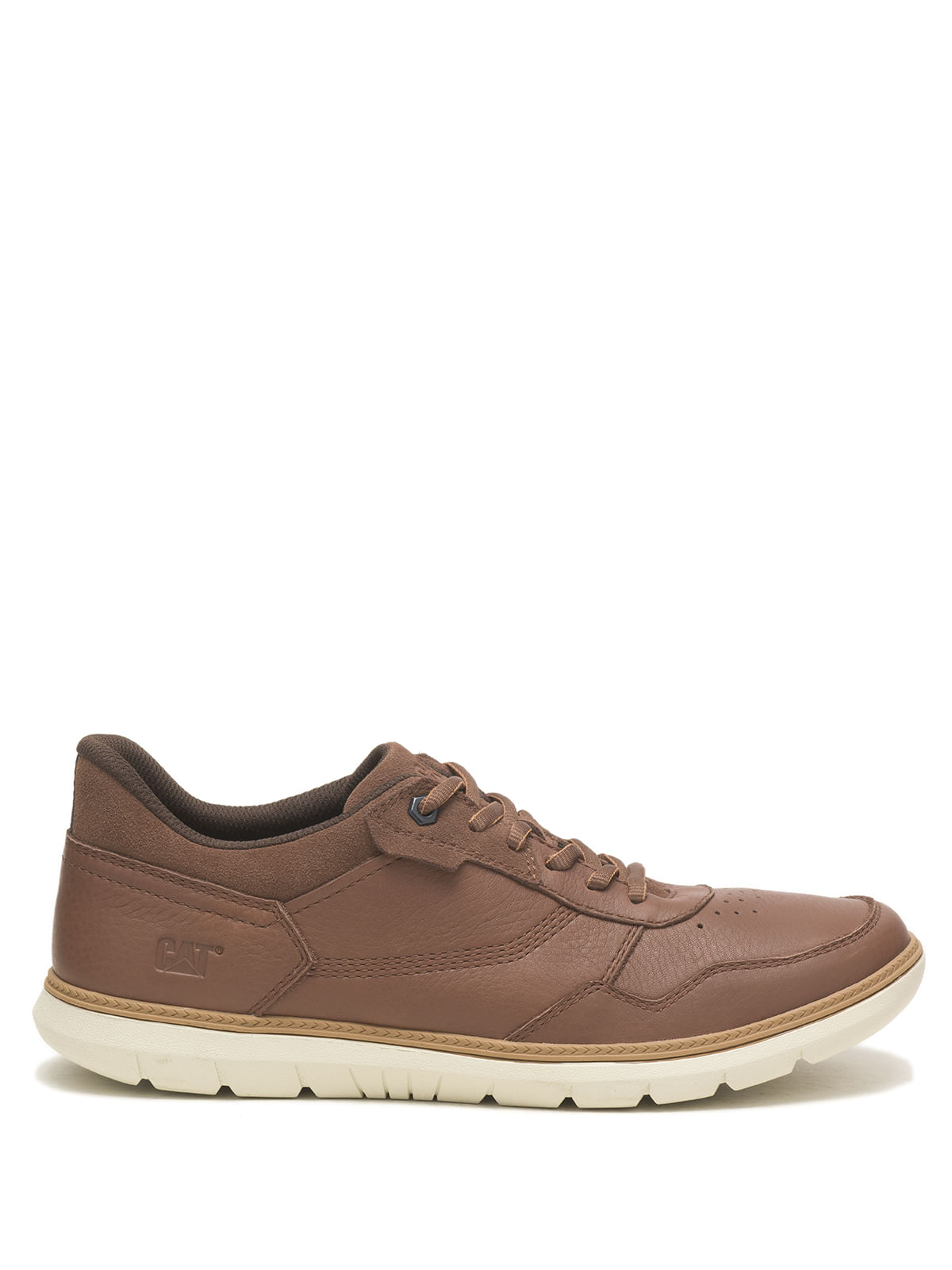 Zapatilla Cuero Hombre Roamer 2.0 Sport Café Cat