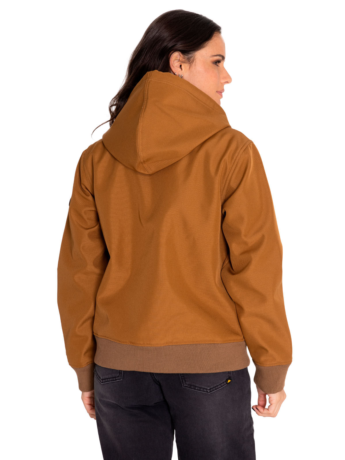 Chaqueta Casual Mujer W Bonded Fleece-Lined Jacket Café Cat