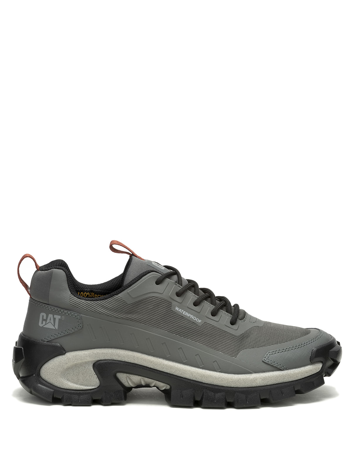 Zapatilla Casual Hombre Intruder Lightning Mesh Wp Gris Cat