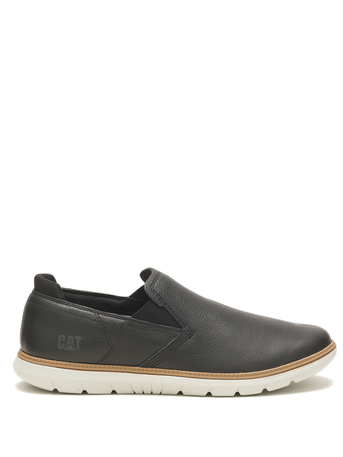 Slip On  Cuero Hombre Roamer 2.0 Slip On Negro Cat