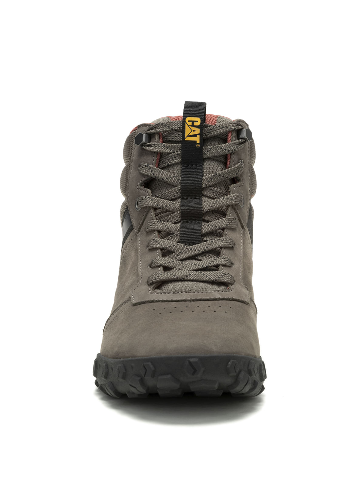 Zapatilla Con Caña Casual Hombre Hex Ready Mid Gris Cat