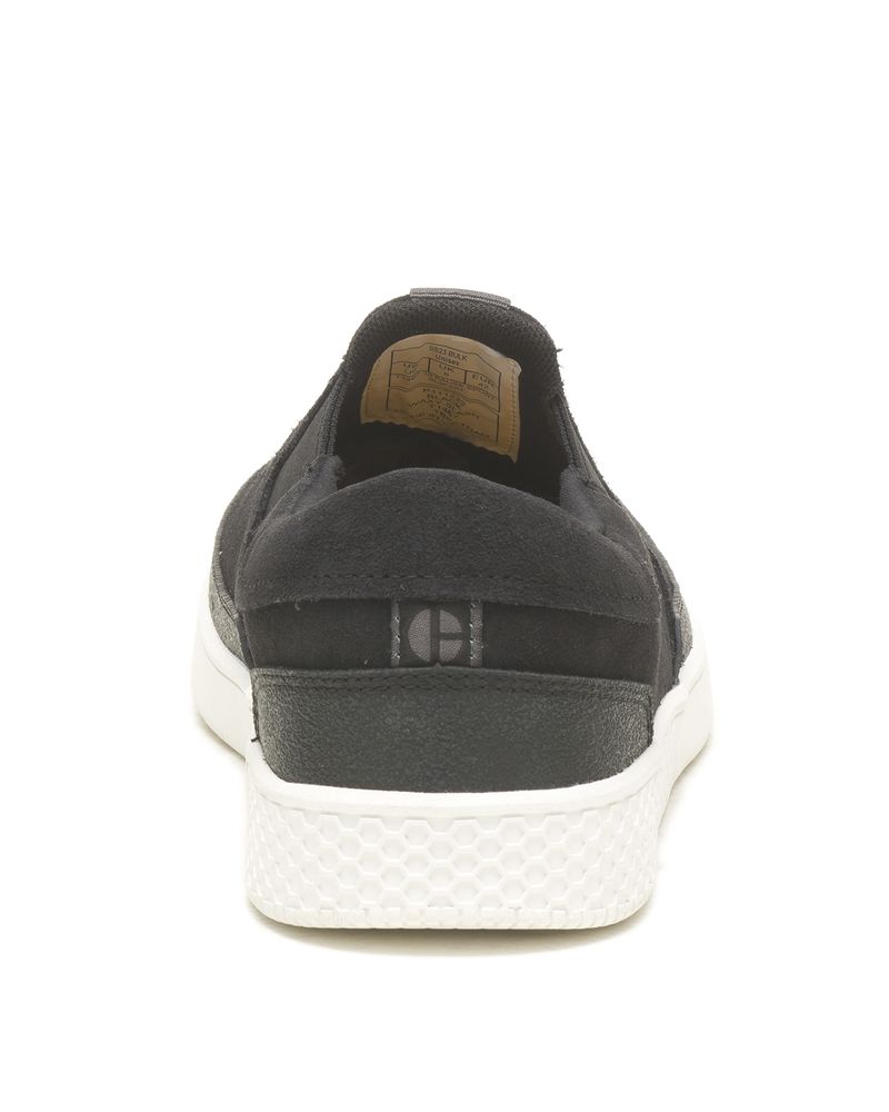 Slip-On--Gamuza-Hombre-Pause-Sport-Slip-On-Negro-Cat