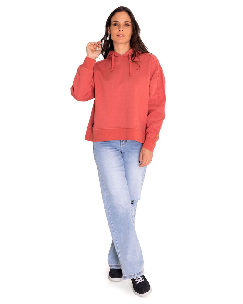 Poleron-Casual-Mujer-Fleece-Oversized-Cozy-Hoodie-Rojo-Cat