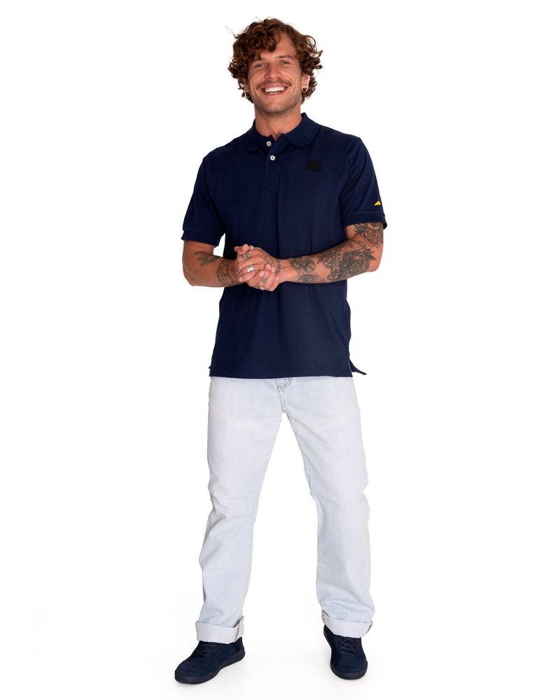 Polera-Polo-Casual-Hombre-Cat-Logo-Jersey-Polo-Azul-Cat