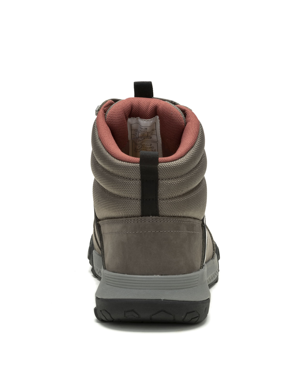 Zapatilla Con Caña Casual Hombre Hex Ready Mid Gris Cat